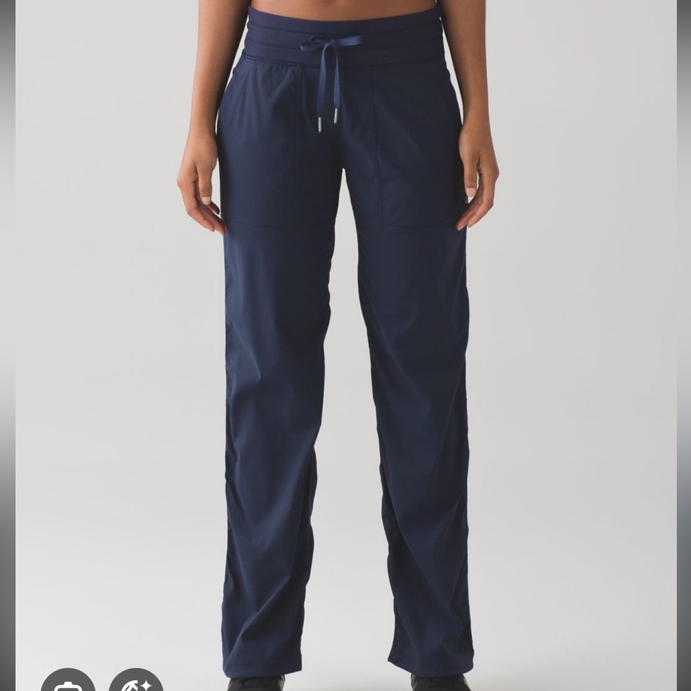 Lululemon True Navy Dance Studio Pants Size 4